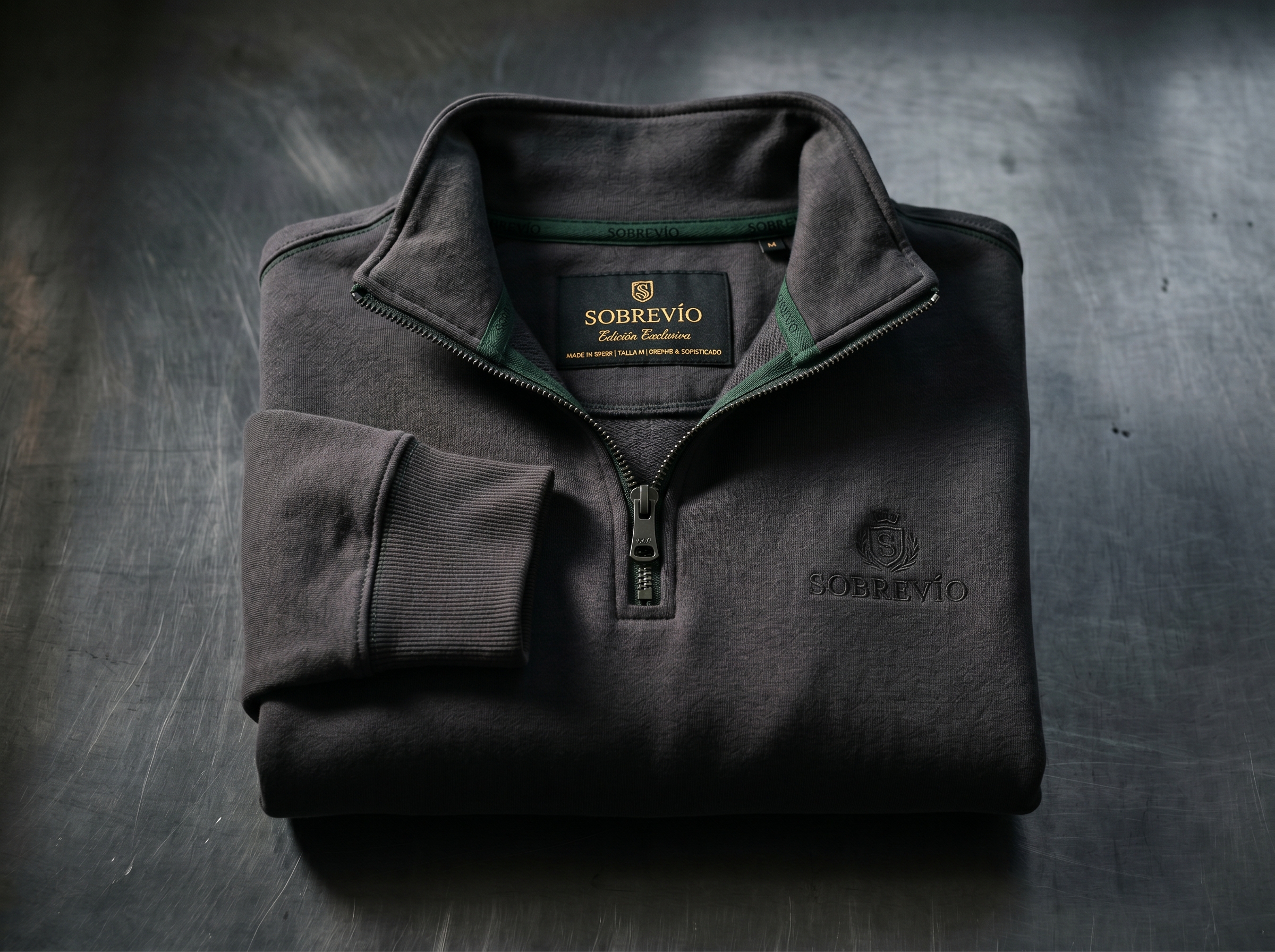 Half zipper y sudaderas para ponentes, invitados VIP, patrocinadores o eventos de imagen cuidada.